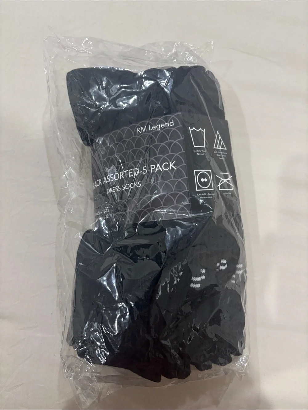 Black Dress Socks - 5 Pack